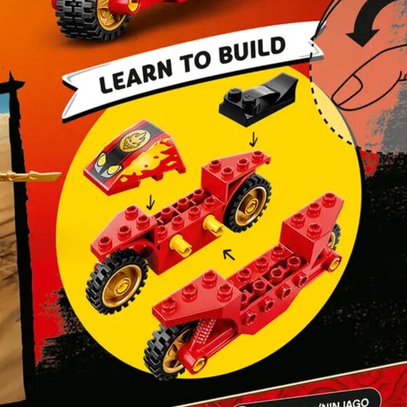 Brand New Lego NINJAGO Legacy Kai's Blade Cycle 71734 - Picture 5 of 9